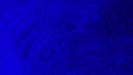 Deep blue abstract topographic map texture with layered contours and subtle shading background