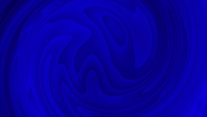 Intense blue abstract swirling vortex with smooth gradient and dynamic motion background