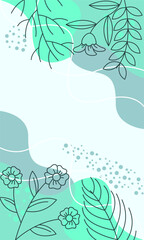  flower in soft beige background