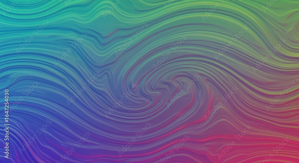 Poster abstract fluid texture: a swirling mix of vibrant colors create an enthralling and visually appealin