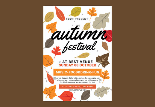 Autumn Festival Flyer