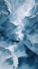 Obraz premium Explore the arctic ice caves and glacier formations beautiful blue ice landscape photography and travel destinations