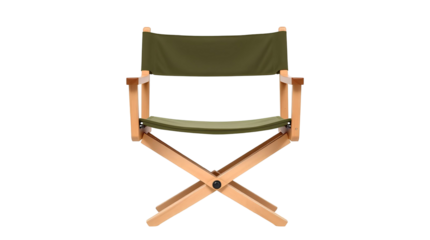 Director’s Chair Front View Illustration Isolated PNG