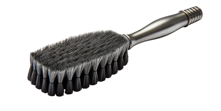 Professional gray cleaning brush for home or business use now