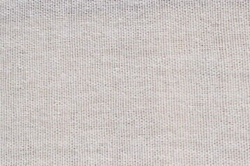 Fundo de Tecido de algodão cinza creme. Textura de pano acinzentado.