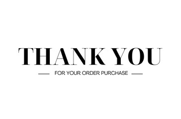  Thank you! text on white background.	