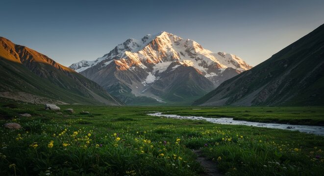 Fairy Meadows with Nanga Parbat in background