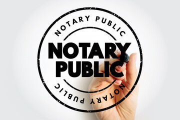 Notary public - public officer constituted by law to serve the public in non-contentious matters,...