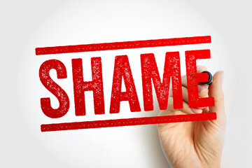 Shame is an unpleasant self-conscious emotion often associated with negative self-evaluation, text...