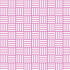 Geometric Woven Pattern in Pink and Blue