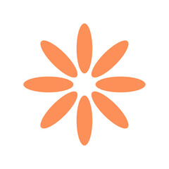  Flower logo template and icon.