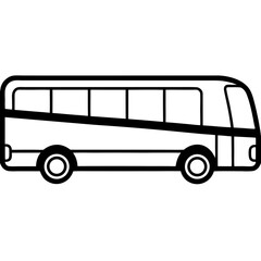 vector illustration of a bus