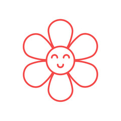  Flower logo template and icon.