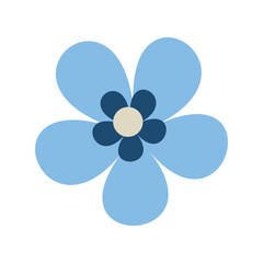  Flower logo template and icon.