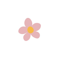  Flower logo template and icon.