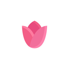  Flower logo template and icon.
