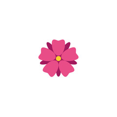  Flower logo template and icon.