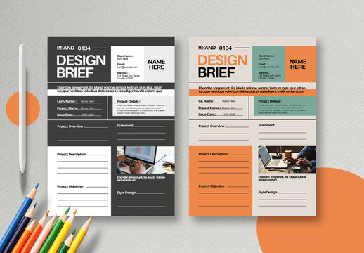 The Digital Creative Brief Design
