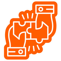 Business Merger Symbol