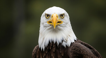 Obraz premium portrait of a bald eagle