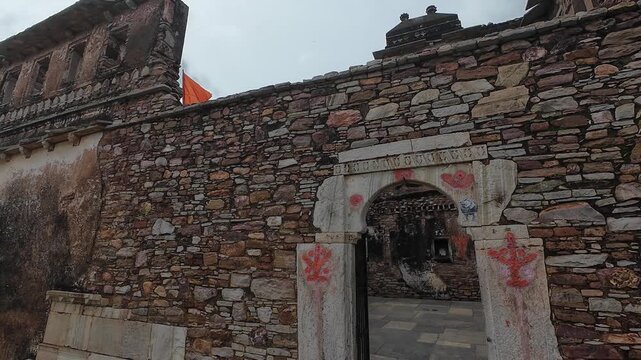 Heritage Exterior Architecture of Gora Badal Palace within Chittorgarh Fort