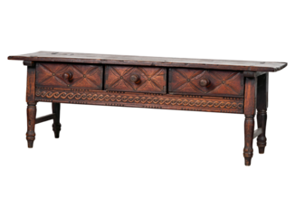 antique wooden table  18th Century Spanish Console Table 