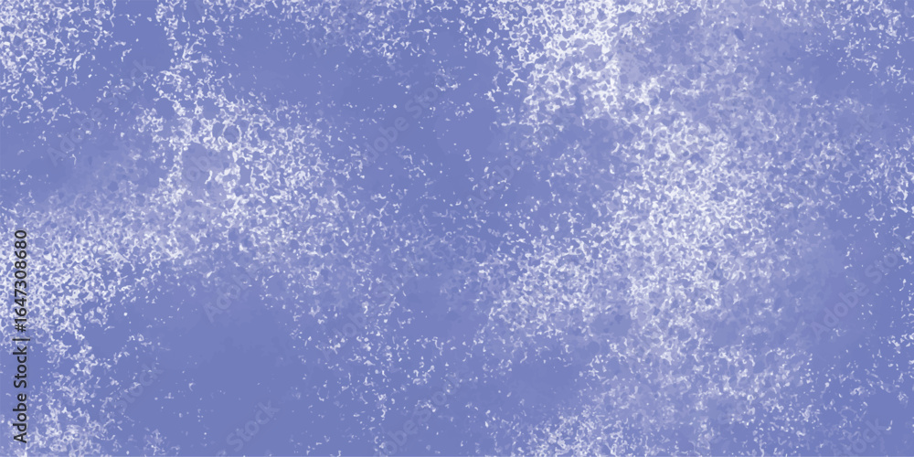 Poster abstract textured background in periwinkle color with speckled effect for design projects and presen