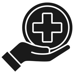 Medical Care Glyph Icon