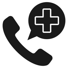 Call Glyph Icon