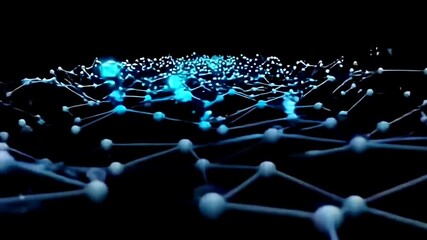 abstract chemistry bond mullecul background - Powered by Adobe