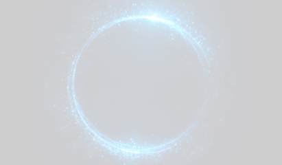 Magic Glow Ring PNG with Transparent Background