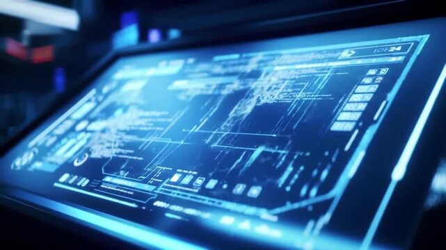 electronic circuit board with binary code