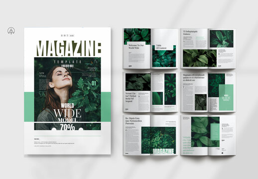World Wide Magazine Template