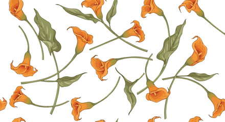 Create a kinds of deferent pattern, leaf, seamless, vector, floral, flower, nature, autumn, illustration, wallpaper, design, art, plant,  vector art with white background. © al