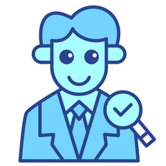 Fototapeta premium Selected Candidate Icon