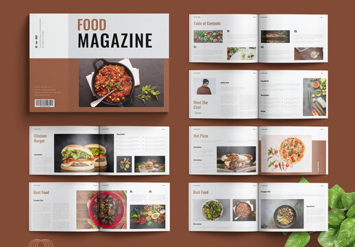 Food Magazine Landscape