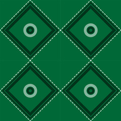 seamless geometric pattern of concentric circles, vector