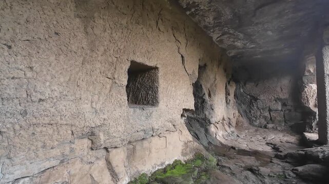 Ancient Indian Rock-Cut Elephanta Caves, UNESCO Heritage Site in Maharashtra