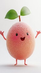 Happy Fruit Character Design