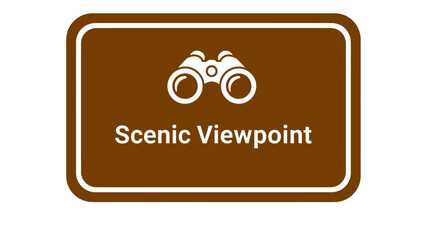 Scenic Viewpoint Signage Discovering Breathtaking Vistas and Outdoor Exploration in Nature's Embrace