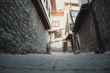 narrow street in the old town