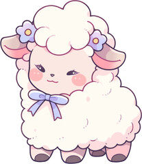 Obraz premium 양, 동물, 털, 목장, sheep, animal, wool, farm 