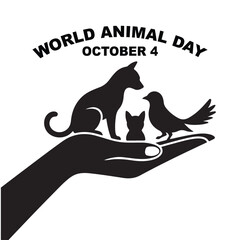 Celebrating World Animal Day October 4th A Global Tribute to Our Animal Friends