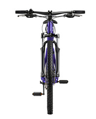 Modern mountain bike ready for adventure on trails and off-road