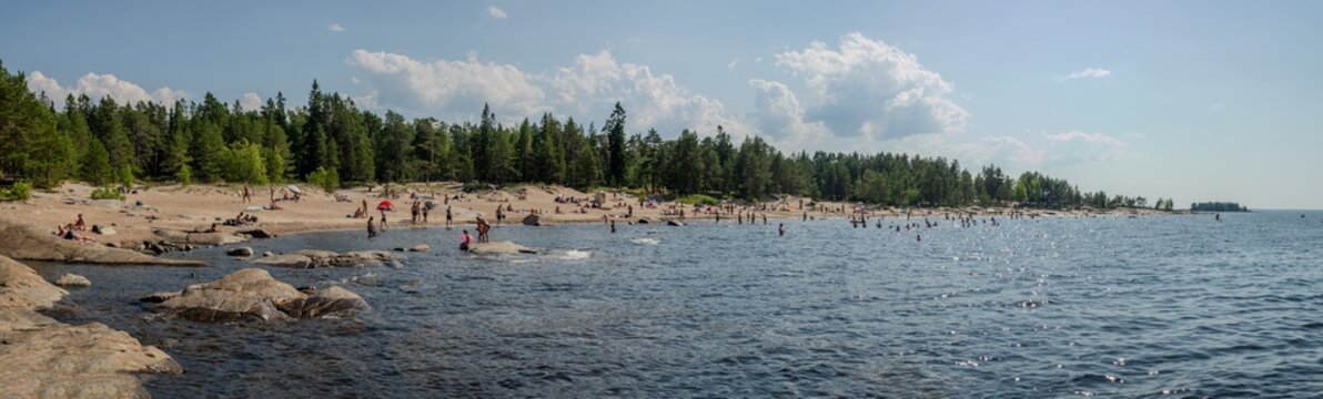 F&auml;boda beach on the west coast of Finland, Pietarsaari