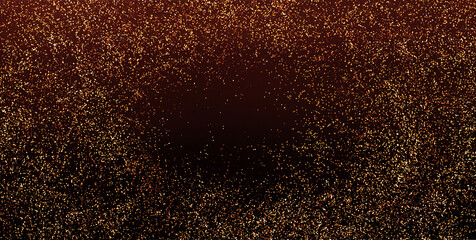 Stars in the night. Dark brown galaxy space background. Starry night sky. New Year, Christmas and Celebration backgrounds concepts.