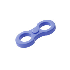 Vibrant Minimalist 3D Snap Setter Isolated on Pure White Background - High Quality Render