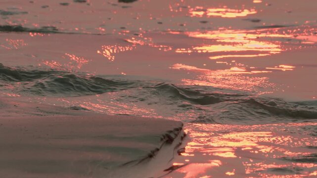 Sunrise falling tide standing waves, Captain Sams Inlet Seabrook Island, SC