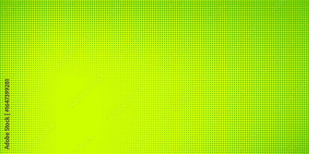 Aufkleber dots halftone yellow green color pattern gradient texture background.
