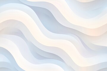 Fototapeta premium Minimalist abstract seamless patterns with wavy lines and soft pastel colors for creative design projects